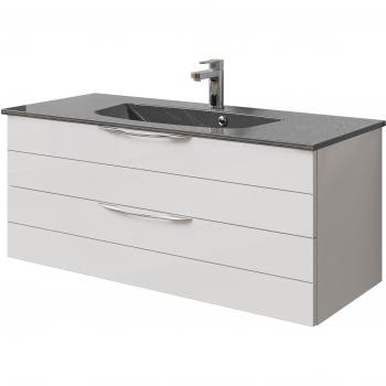 Saphir Waschtisch mit Mineralmarmor-Oberfläche