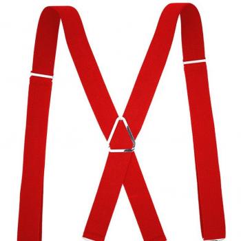 Bretelles de travail homme « X » – réglables, largesses 3,5 cm, format grand