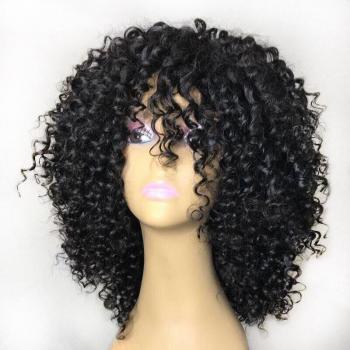 Perruque Synthétique Afro Bouclée pour Cosplay