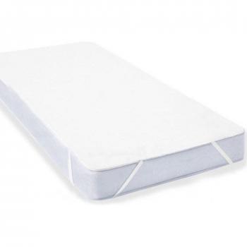 Terry Cloth Mattress Protector with Corner Tendon