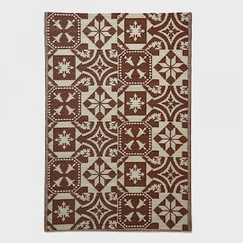 Tapis d'extérieur en mosaïque