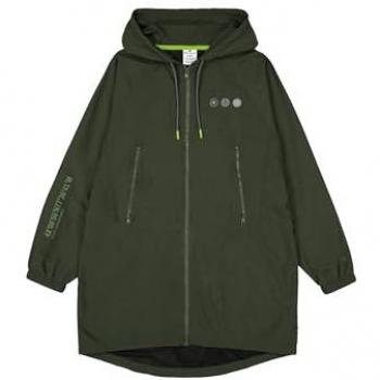 Felpa con Cappuccio C-Tech Champion Verde Donna M