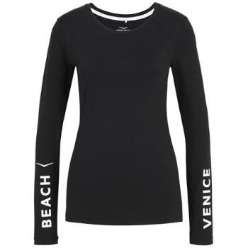 Venice Beach Leana Funktionströja Dam XXL – Farbe Schwarz