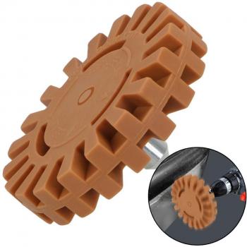 LEEPEE 1/4 Shank Rubber Eraser Wheel for Auto Repair Paint Tool