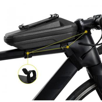 Pochette Zip Mobigear pour Montage sur Cadre de Vélo