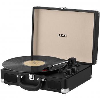 Akai A60011N Briefcase Style Vinyl Turntable