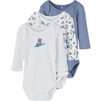 Langarmbody 3er Pack Wild Wind Dino