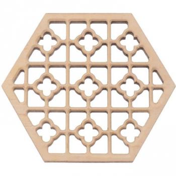 Relieve Mágico Erhu Ventana Hexagonal