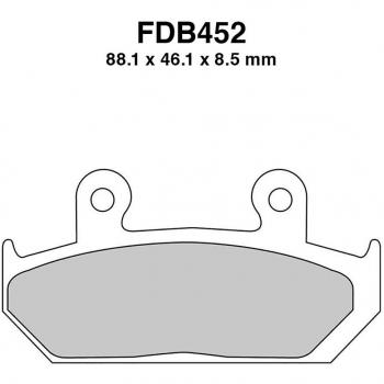 Jeu de plaquettes de frein FERODO FDB452