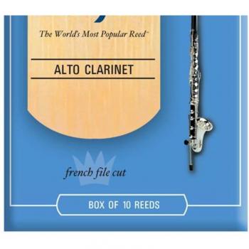 Rico Royal Anches pour Clarinette Alto, Force 4.0, Lot de 10