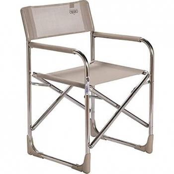 Crespo AL/214 Fauteuil Chef Aluminium Multifibre Beige