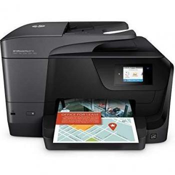 HP OfficeJet Pro 8715 Imprimante Multifonction Jet d'Encre couleur (22 ppm, 4800 x 1200 ppp, USB, Wifi, Ethernet, Fax, Instant Ink)