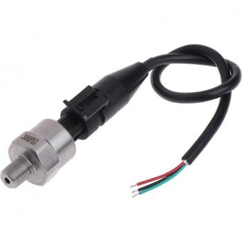 OOTDTY DC5V 1/8NPT Edelstahl Druckwandler für Öl, Luft und Wasser A5YD