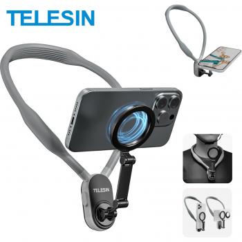 Telesin Silikon-Halshalterung mit Magnet für Smartphones