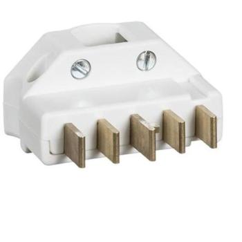 LK 3-poliger Winkelstecker Dänisch 16A 440V