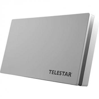 Telestar Digiflat 1 (Flachantenne, 33.70 dB, DVB-S / -S2), SAT Spiegel + SAT Antennen, Grau