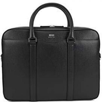 Boss Men’s Signature Pro Laptop Backpack – Black – 6.5 x 28 x 38.5 cm