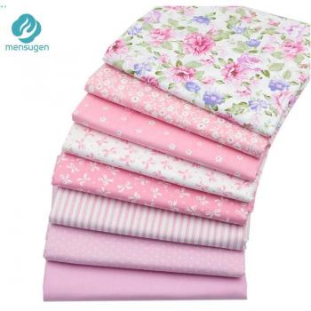 Bloques de Tela Rosa para Manualidades 8 Piezas