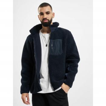 Urban Classics Blå Sherpa Jacket