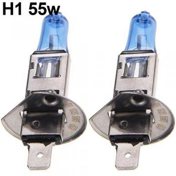 Ampoules xénon halogènes 12V 100 K H1/H4/H7 55W