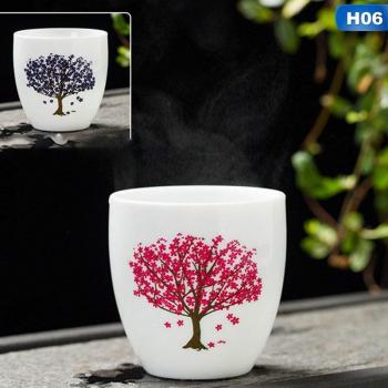 Cold Temperature Sakura Flower Display Cup