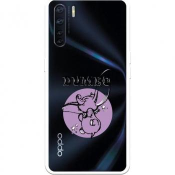 Protector de pantalla Oppo A91 con diseño Dumbo púrpura – Disney