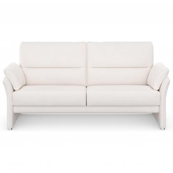 DOMO COLLECTION 2‑Sitzer “Pina” – Premium-Mikrofaser, Federkern, Beige