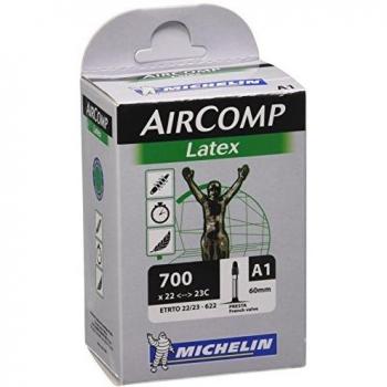 Chambre à air Michelin Air Comp Latex (A1) – 700x22/23C 22/23-622 Presta 42 mm