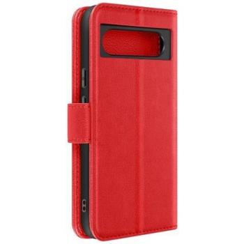 Kit Protector Pixel 8a: Funda, Tarjetero y Soporte de Video – Rojo