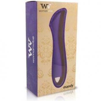 Vibrateur Womanvibe Mandy en Silicone Rechargeable Point K