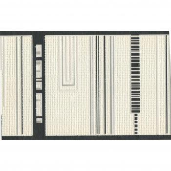 FDB0588 Black & White Border