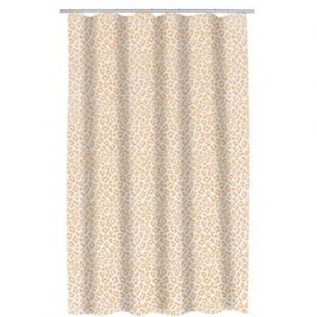 Ridder Duschvorhang Pardo, semitransparent-beige, 180x200 cm, inkl. Duschvorhangringe