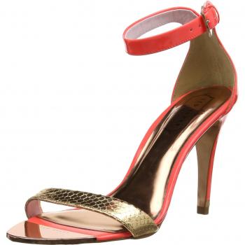 Orange & Light Pink Court Shoes – Ted Baker Juliennas, UK 3