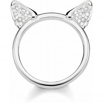 Thomas Sabo Frauenring „Katzenohren“ – Sterlingsilber 925, Artikel TR2259‑051‑14‑48