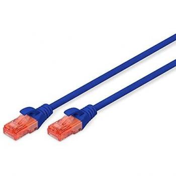 DIGITUS Ethernet Network Cable Cat.6, U-UTP, Blue, Length 2m, DK-1617-020/B