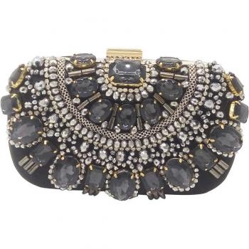 Bolso de Lujo Plateado