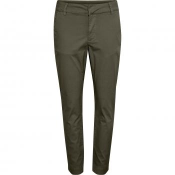 Kaffe Mette Khaki Stoffhose Damen Regular Fit 44
