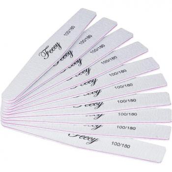 Instruments Pro pour Ongles – Limes 100/180 & Polissoir