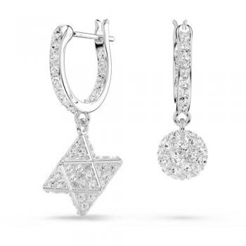 Swarovski Rhodinierte Ohrringe