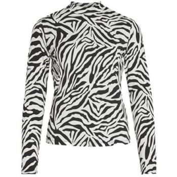 Vila Damen Stehkragenshirt VILEOA L/S ROLLNECK