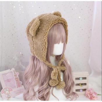Autumn Winter Bear Ear Hat