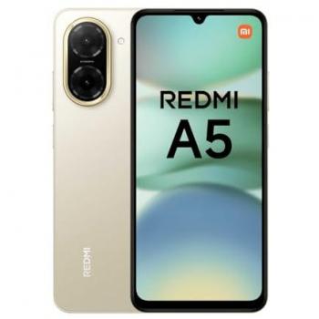 Redmi A5 4 G – 128 GB, Sandy Gold, Dual‑SIM, 32 MP Kamera