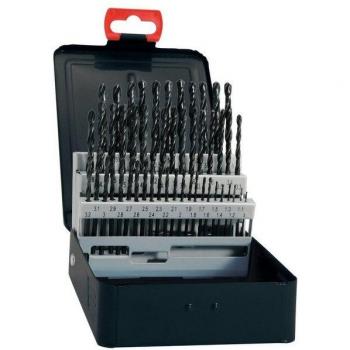 Set de Forets Hélicoïdaux DIN338 HSS Forgés Typ N 6-10mm FORTIS (5 pièces)