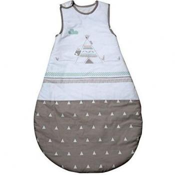 Sacco nanna 90 cm, Indibear, cotone traspirante, per tutto l'anno