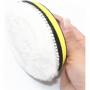 3-Inch Soft White Buffing Bonnet for Rotary Tool
