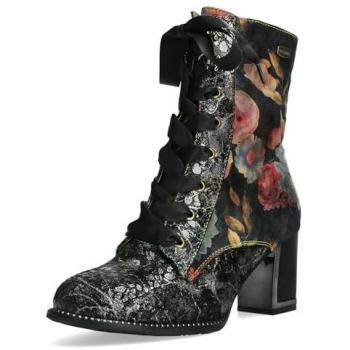 Stiefeletten Kacio 07 von Laura Vita in klassischem Schwarz