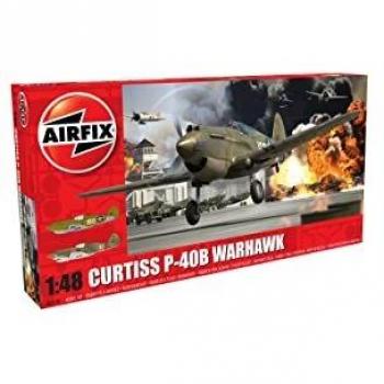 Curtiss P-40B Warhawk Model Kit by Airfix 1/48 Scale
