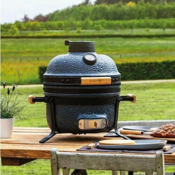 BergHoff BBQ et Four Céramique Gris Bleu Stone 40 cm