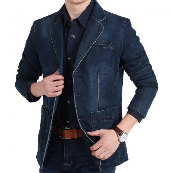 Traje Vaquero 4XL: Chaqueta y Pantalón Denim