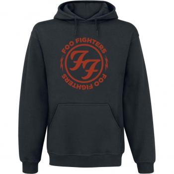 Capucha Negro Foo Fighters Red Circle S/XXL